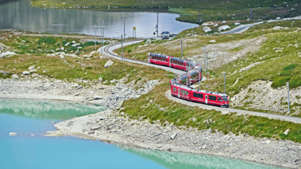 Milão e St. Mortiz: Bernina Express - Passeio de 1 dia